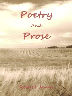 cover image of Poetry and Prose